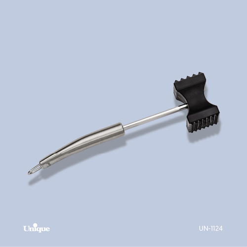 بیفتک کوب دو طرفه برند یونیک Unique کد 1124 دسته استیل