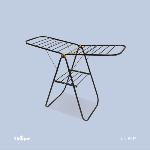 بندرخت فلزی تسمه ای مشکی طلایی برند یونیک Unique کد 8017 فلزی رنگی