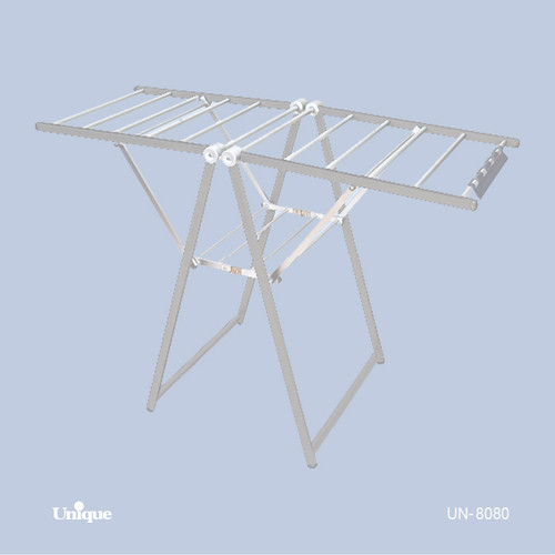بندرخت آلومینیومی برند یونیک Unique کد UN-8080 رنگ مشکی نقره ای و طلایی