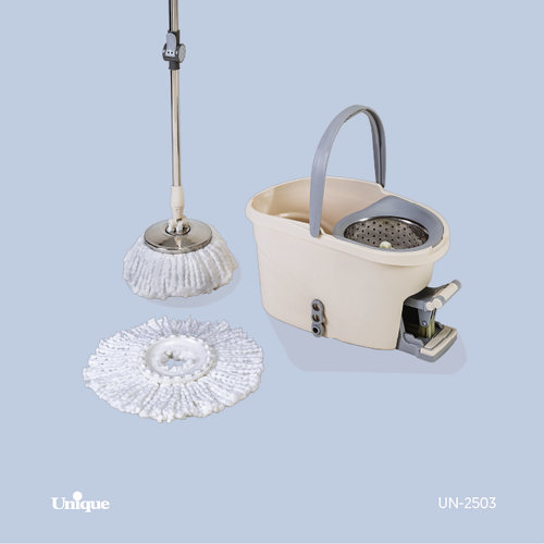سطل و تی برند یونیک Unique کد 2503 سطل بیضی شکل پدال دار