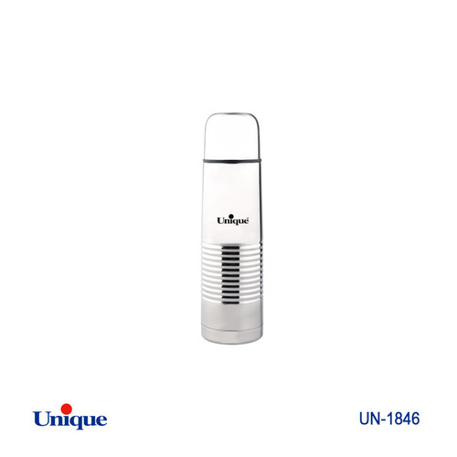 فلاکس استیل 0.35 لیتری بدون شیشه برند یونیک Unique کد UN-1846 مدل قلمی