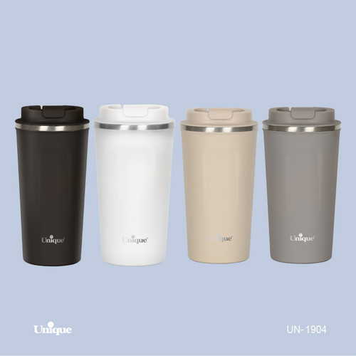 ماگ رنگی استیل برند یونیک Unique کد UN-1904 ظرفیت 500ML