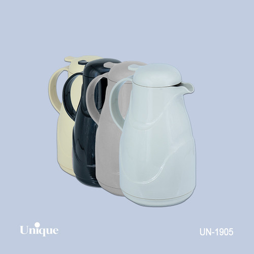 فلاکس 1 لیتر بدنه پلاستیکی برند یونیک Unique کد UN-1905 شیشه ای