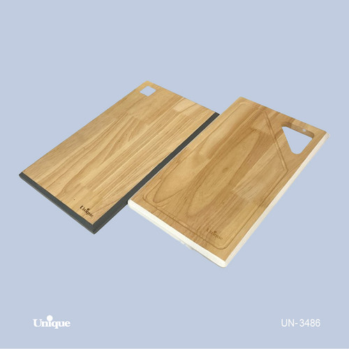 تخته گوشت چوبی برند یونیک Unique کد UN-3486 سایز متوسط دور رنگی