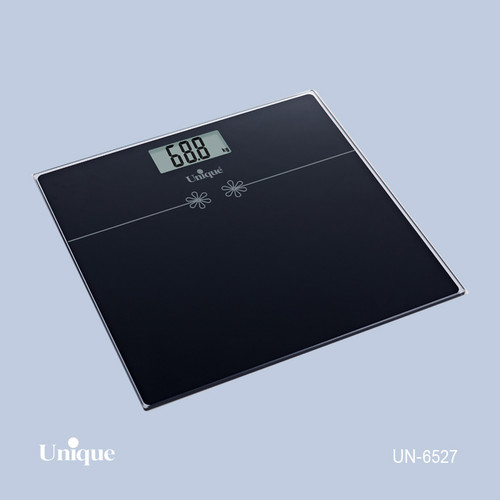 ترازوی حمام برند یونیک Unique کد UN-6527 جنس شیشه ای
