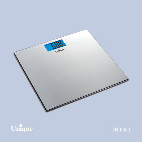 ترازوی حمام برند یونیک Unique کد UN-6509 جنس استیل