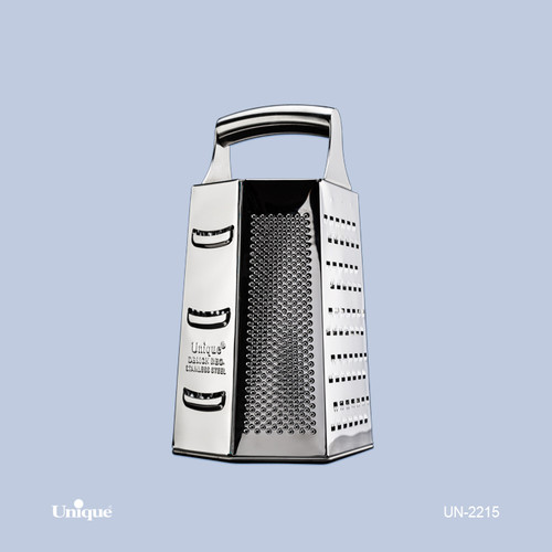 رنده استیل شش خانه برند یونیک Unique کد UN-2215 سایز کوچک