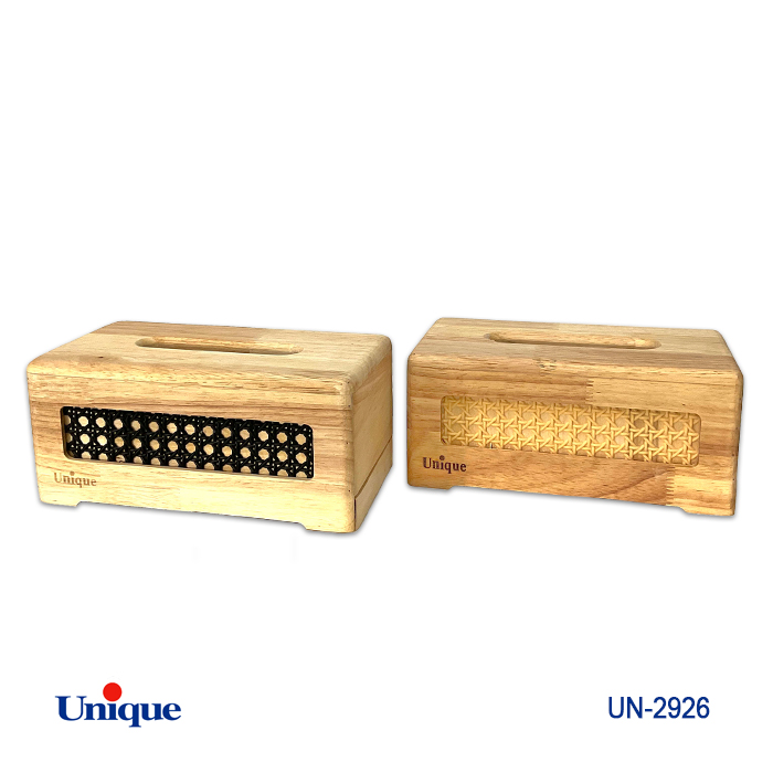 جادستمال چوبی تک برند یونیک Unique کد UN-2926 جنس حصیری چوبی