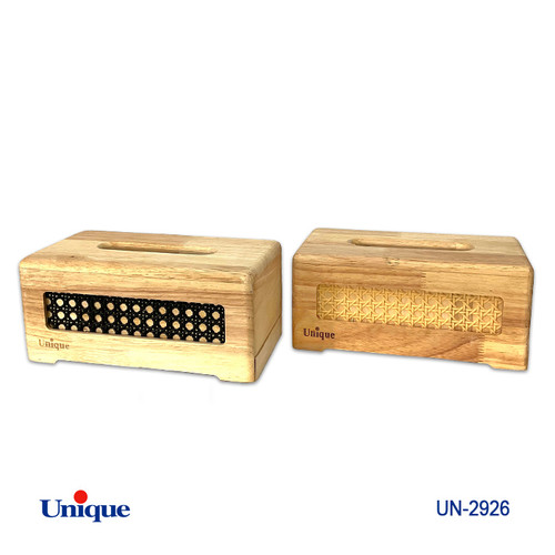جادستمال چوبی تک برند یونیک Unique کد UN-2926 جنس حصیری چوبی