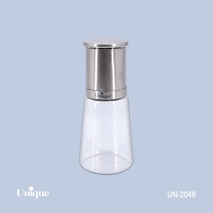 فلفل ساب شیشه ای برند یونیک Unique کد UN-2048 سری استیل