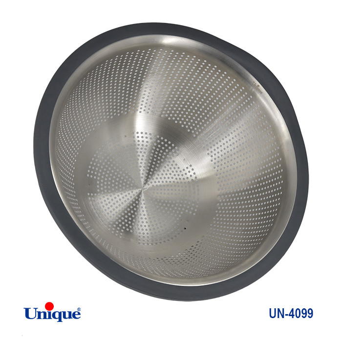 سبدوآبکش برند یونیک Unique کد UN-4099 سایز 29 جنس استیل لبه سیلیکونی