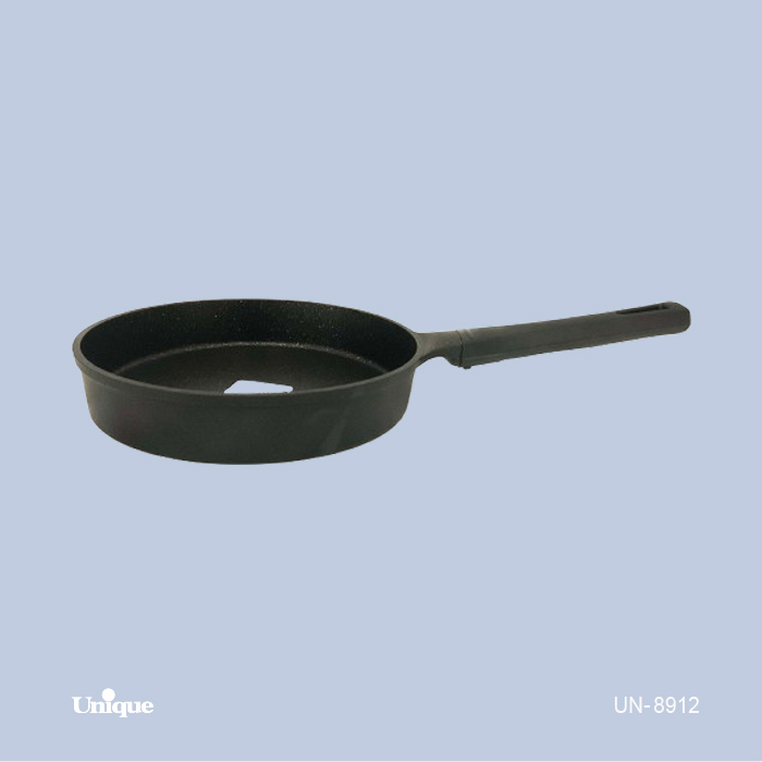 تابه تک سایز 24 برند یونیک Unique کد UN-8912 مدل دیاموند تک دسته گرانیت