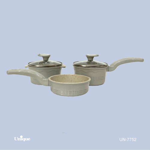 سرویس قابلمه 5 پارچه نوزادی برند یونیک Unique کد UN-7752