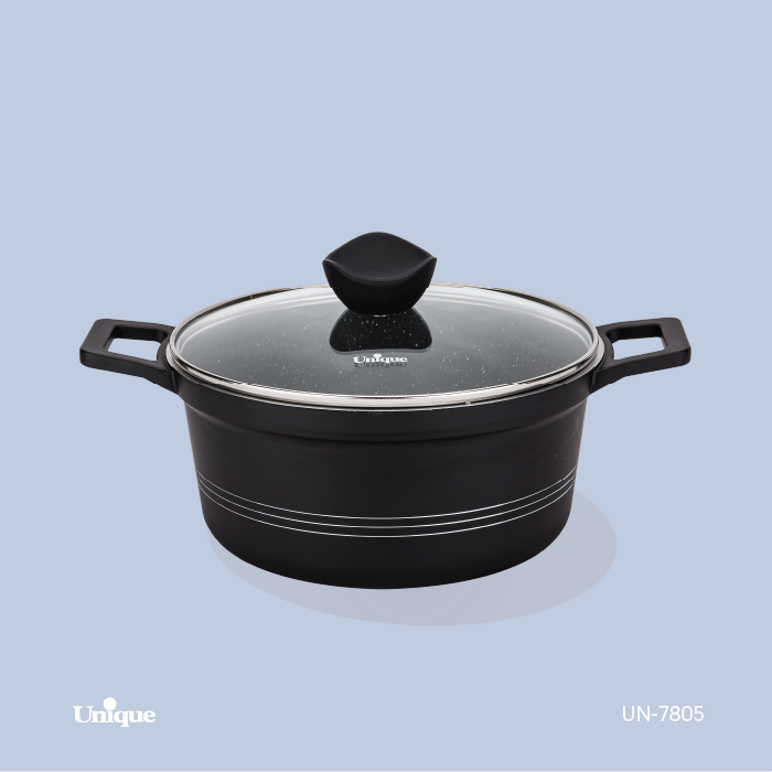 قابلمه تک سایز 24 برند یونیک Unique کد UN-7805  داخل گرانیت