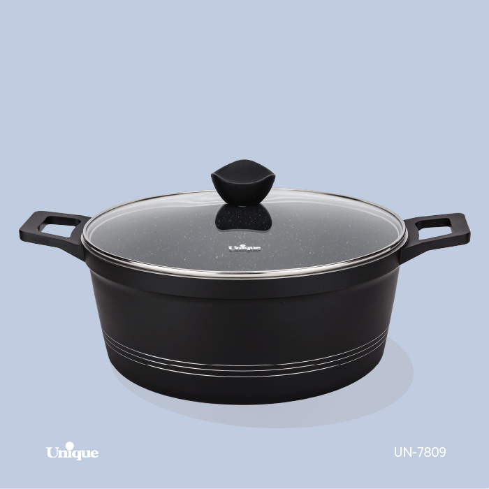 قابلمه تک سایز 32 برند یونیک Unique کد UN-7809 داخل گرانیت