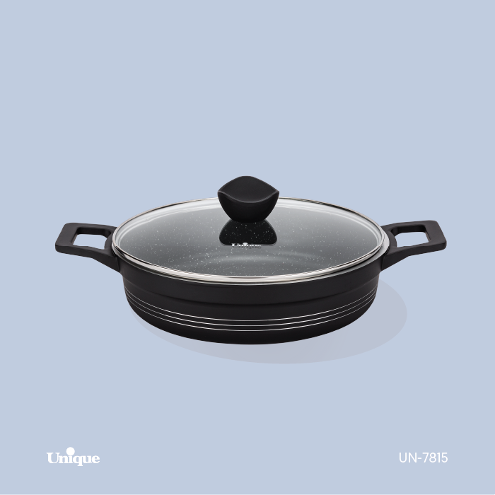 تابه تک سایز 28 برند یونیک Unique کد UN-7815 داخل گرانیت