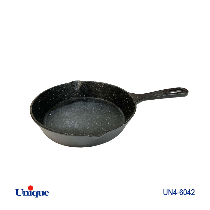 تابه تکدسته سایز 18 برند یونیک Unique کد UN4-6042 جنس چدنی گرانیتی
