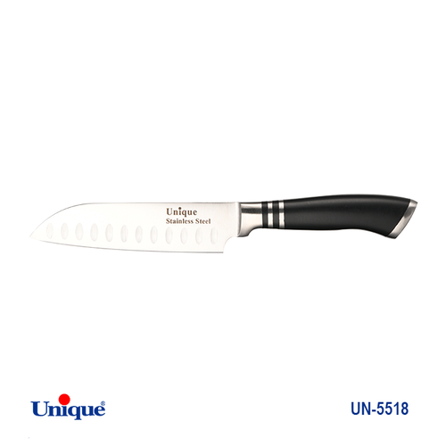 کارد تک آشپزخانه برند یونیک Unique کد UN-5518 مدل سانتاکو سایز 5 اینچ