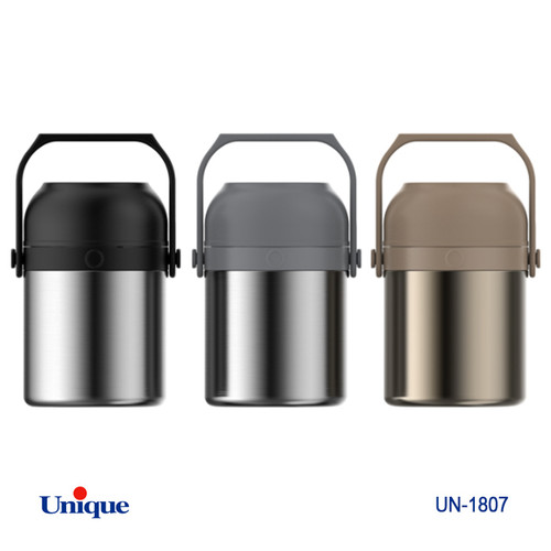 ظرف غذا یونیک Unique کد UN-1807 جنس استیل ظرفیت 1.2 لیتری