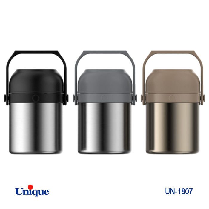 ظرف غذا یونیک Unique کد UN-1807 جنس استیل ظرفیت 1.2 لیتری