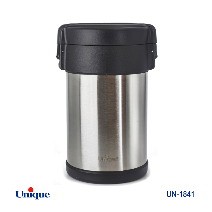 ظرف غذا برند یونیک Unique کد UN-1841 جنس استیل ظرفیت 2 لیتری