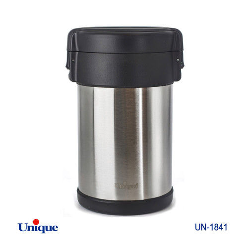 ظرف غذا برند یونیک Unique کد UN-1841 جنس استیل ظرفیت 2 لیتری