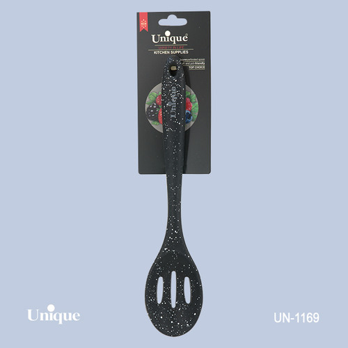 قاشق بزرگ شیار دار تک برند یونیک Unique کد Un_1169 تمام سیلیکونی