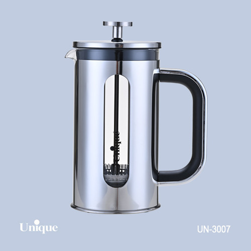 لیوان فرنچ پرس برند یونیک Unique کد UN-3007 ظرفیت 600 میلی لیتر