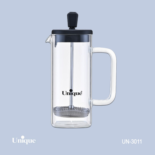 لیوان فرنچ پرس برند یونیک Unique کد UN-3011 ظرفیت 350 میلی لیتر