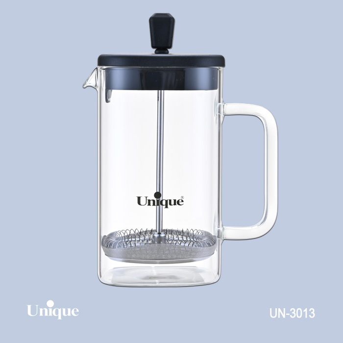 لیوان فرنچ پرس برند یونیک Unique کد UN-3013 ظرفیت 600 میلی لیتر
