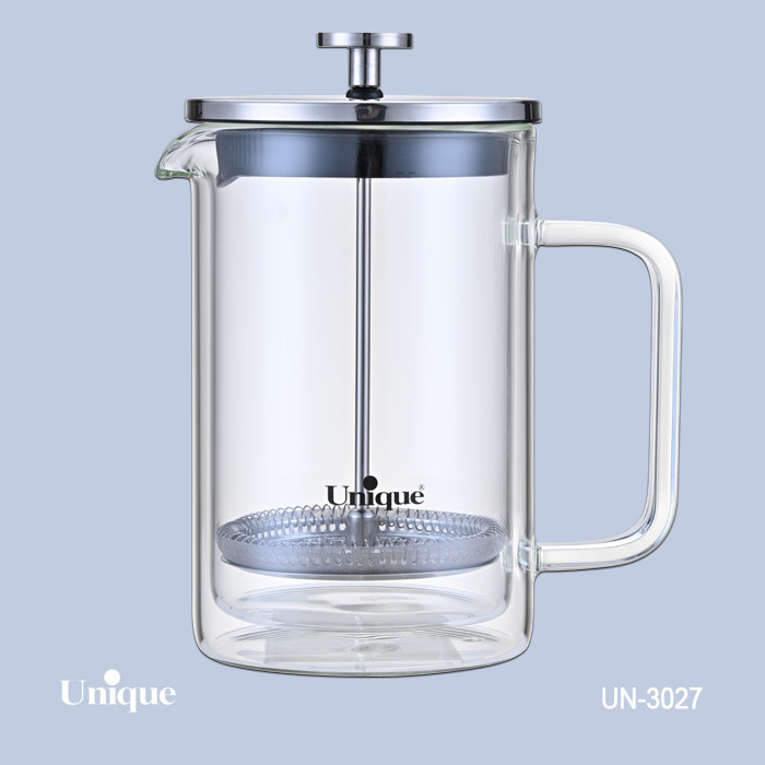 لیوان فرنچ پرس برند یونیک Unique کد UN-3027 ظرفیت 800 میلی لیتر