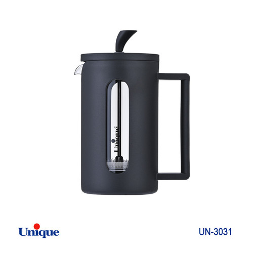 لیوان فرنچ پرس برند یونیک Unique کد UN-3031 ظرفیت 600 میلی لیتر