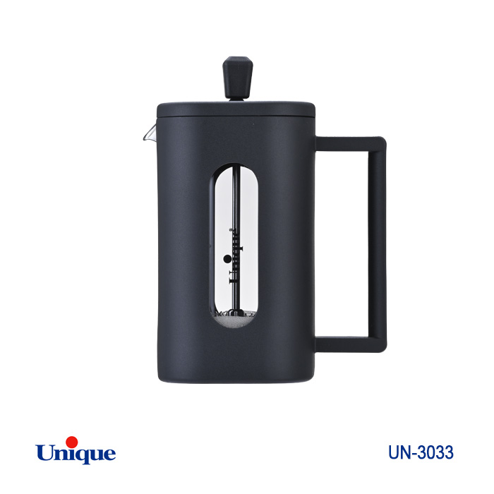 لیوان فرنچ پرس برند یونیک Unique کد UN-3033 ظرفیت 600 میلی لیتر