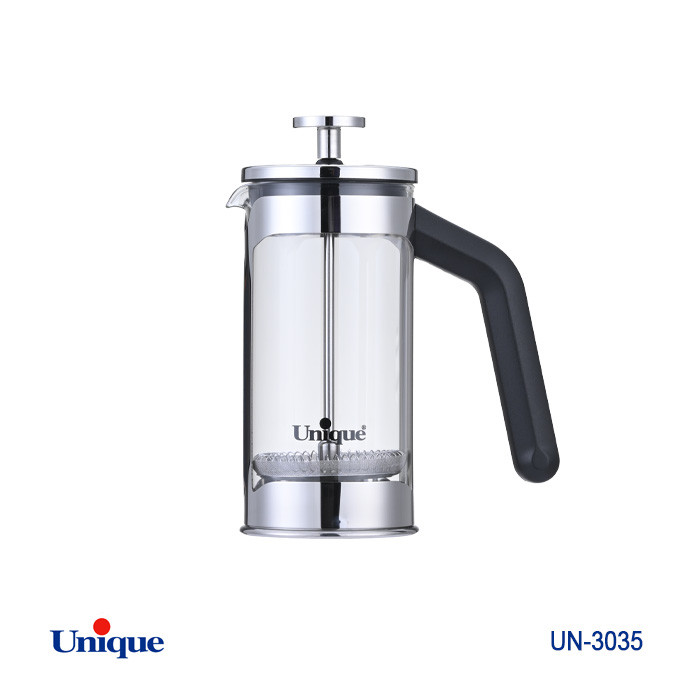 لیوان فرنچ پرس برند یونیک Unique کد UN-3035 ظرفیت 350 میلی لیتر