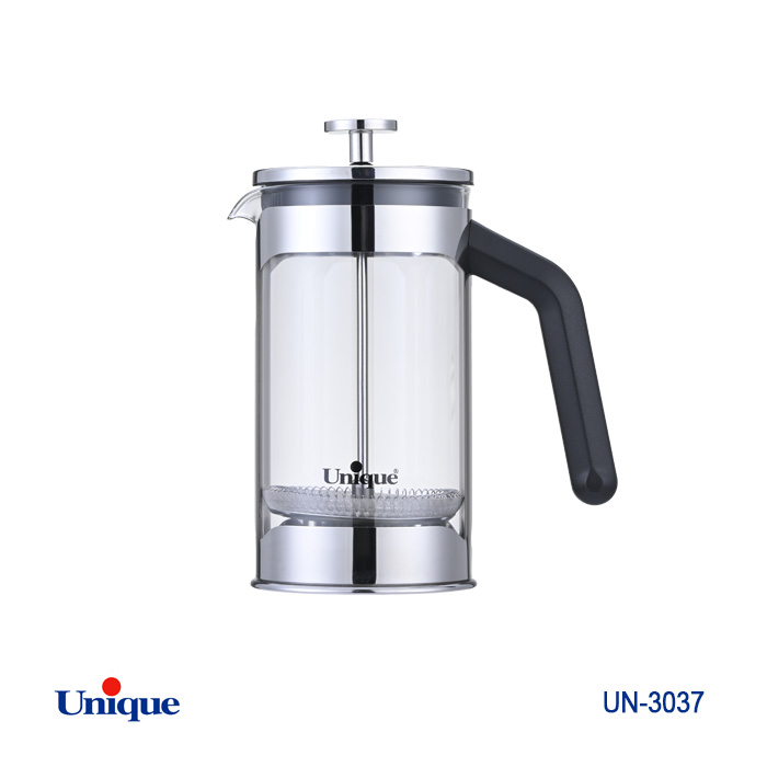 لیوان فرنچ پرس برند یونیک Unique کد UN-3037 ظرفیت 600 میلی لیتر