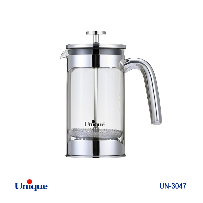 لیوان فرنچ پرس برند یونیک Unique کد UN-3047 ظرفیت 600 میلی لیتر