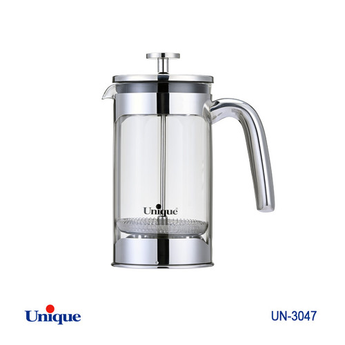 لیوان فرنچ پرس برند یونیک Unique کد UN-3047 ظرفیت 600 میلی لیتر