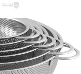 آبکش 6 پارچه جنس استیل برند بورژوا Burzuva استیل ضخیم نگیر