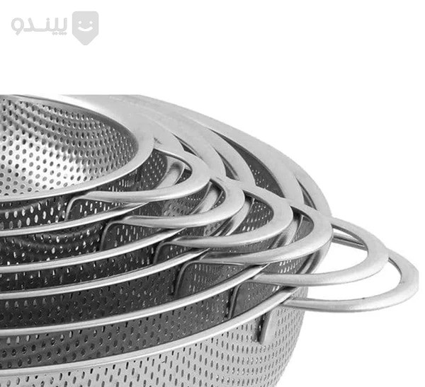 آبکش 6 پارچه جنس استیل برند بورژوا Burzuva استیل ضخیم نگیر