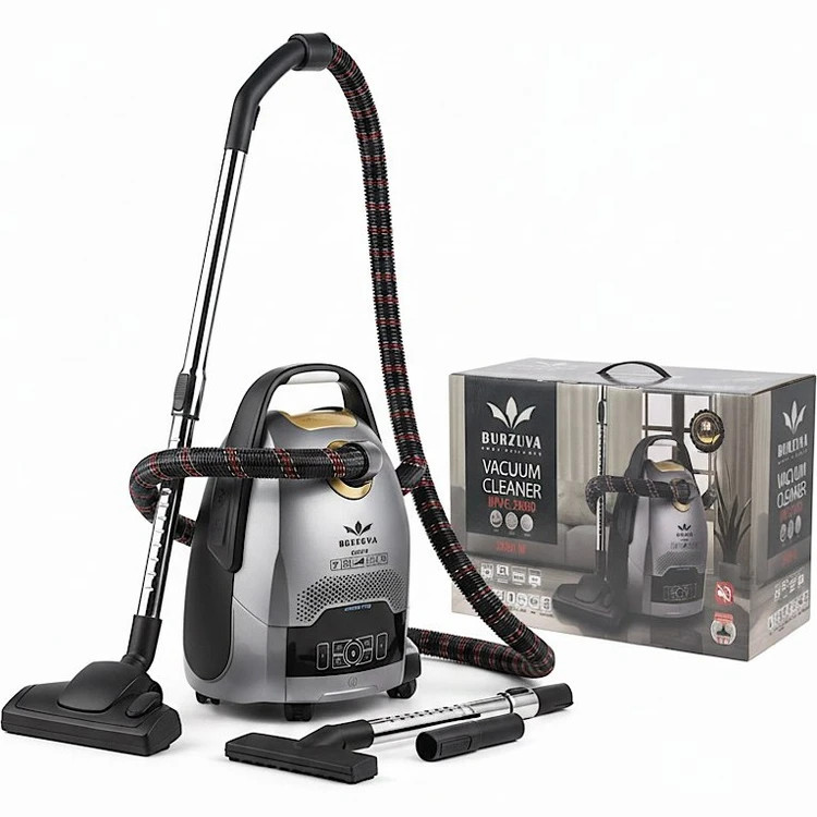 جاروبرقی لمسی 2800 برند بورژوا Burzuva مدل MVC-2800 کیسه دار