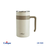 ماگ استیل برند یونیک Unique کد UN-1829 ظرفیت 450 میلی لیتر دسته باکالیت