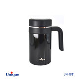 ماگ استیل برند یونیک Unique کد UN-1831 ظرفیت 450 میلی لیتر دسته باکالیت